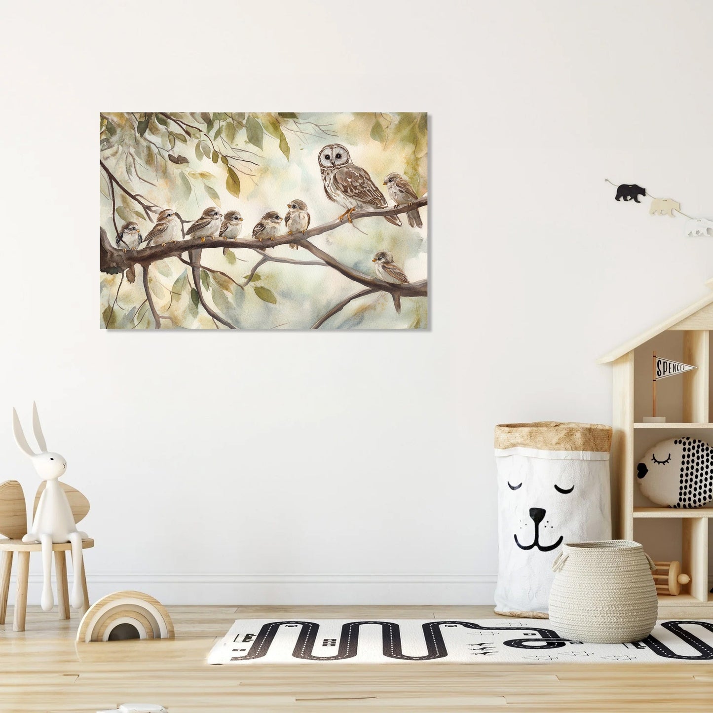 Feathered Beginnings Canvas