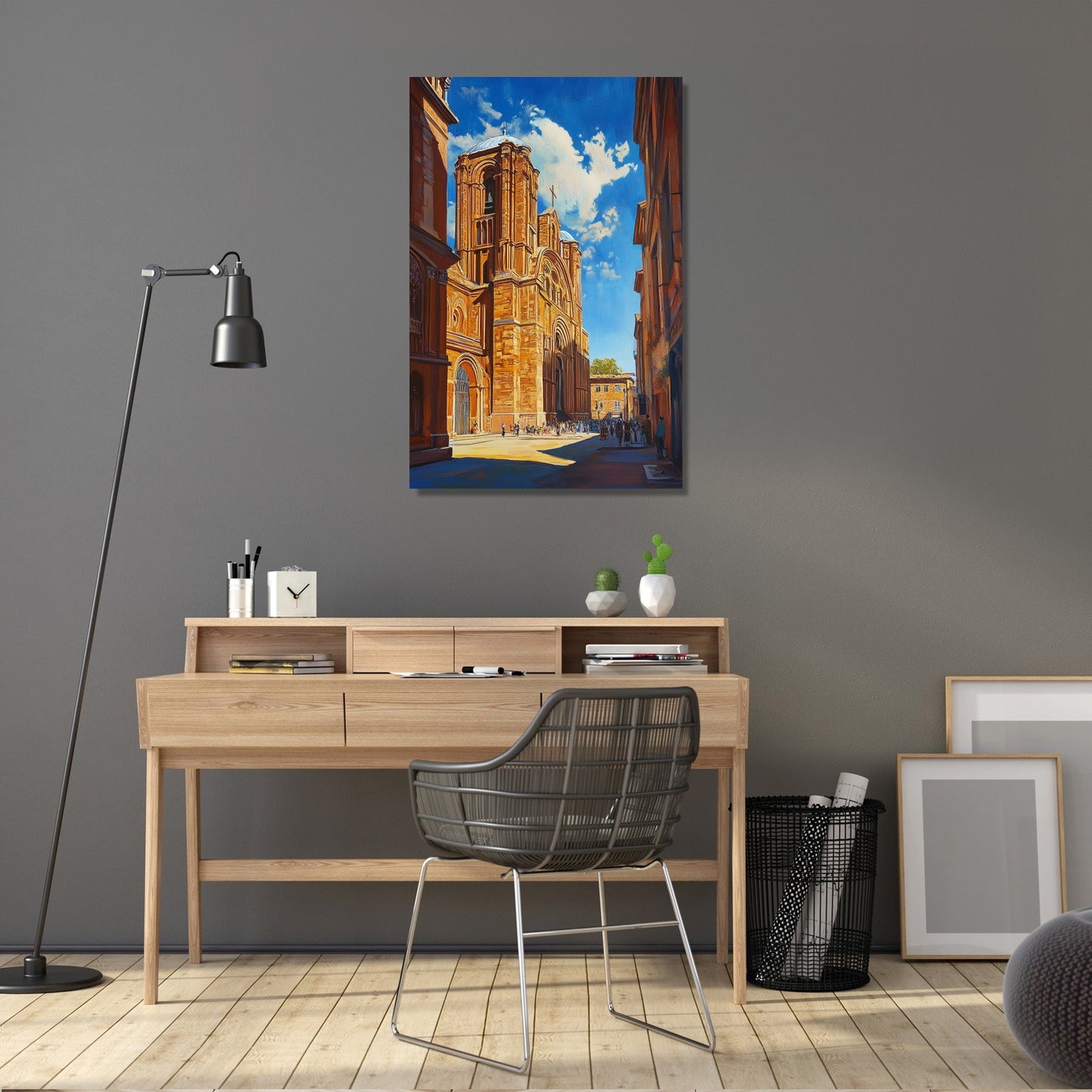 Saint-Sernin Heritage Canvas