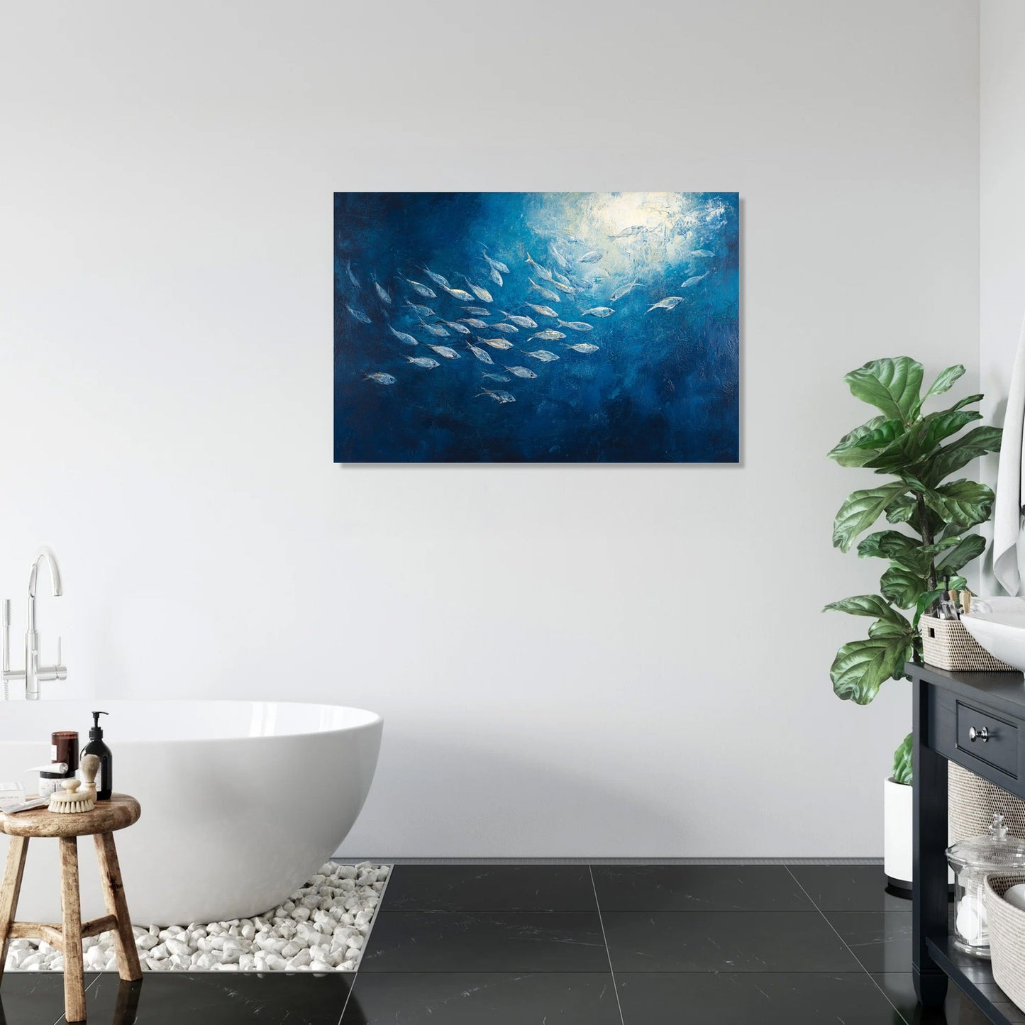 Shimmering Shoals Canvas