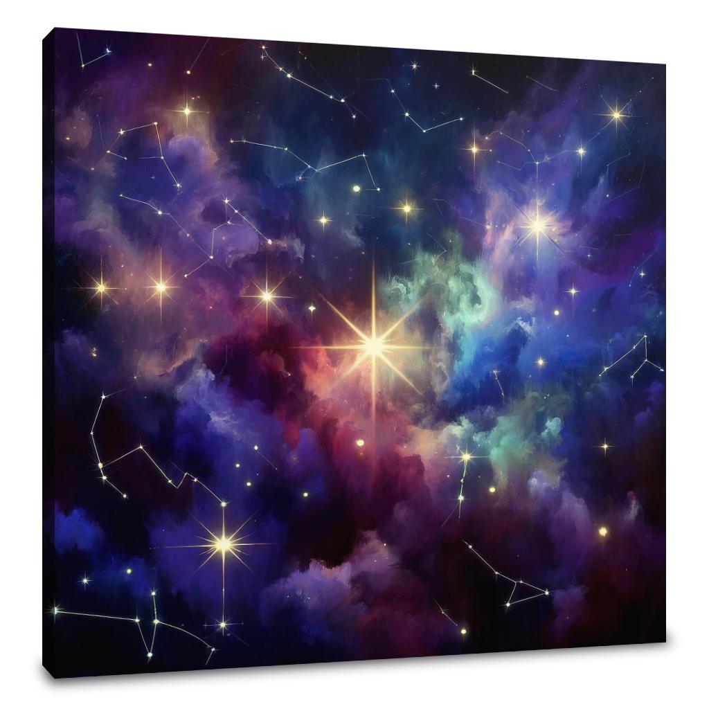 Celestial Harmony Canvas