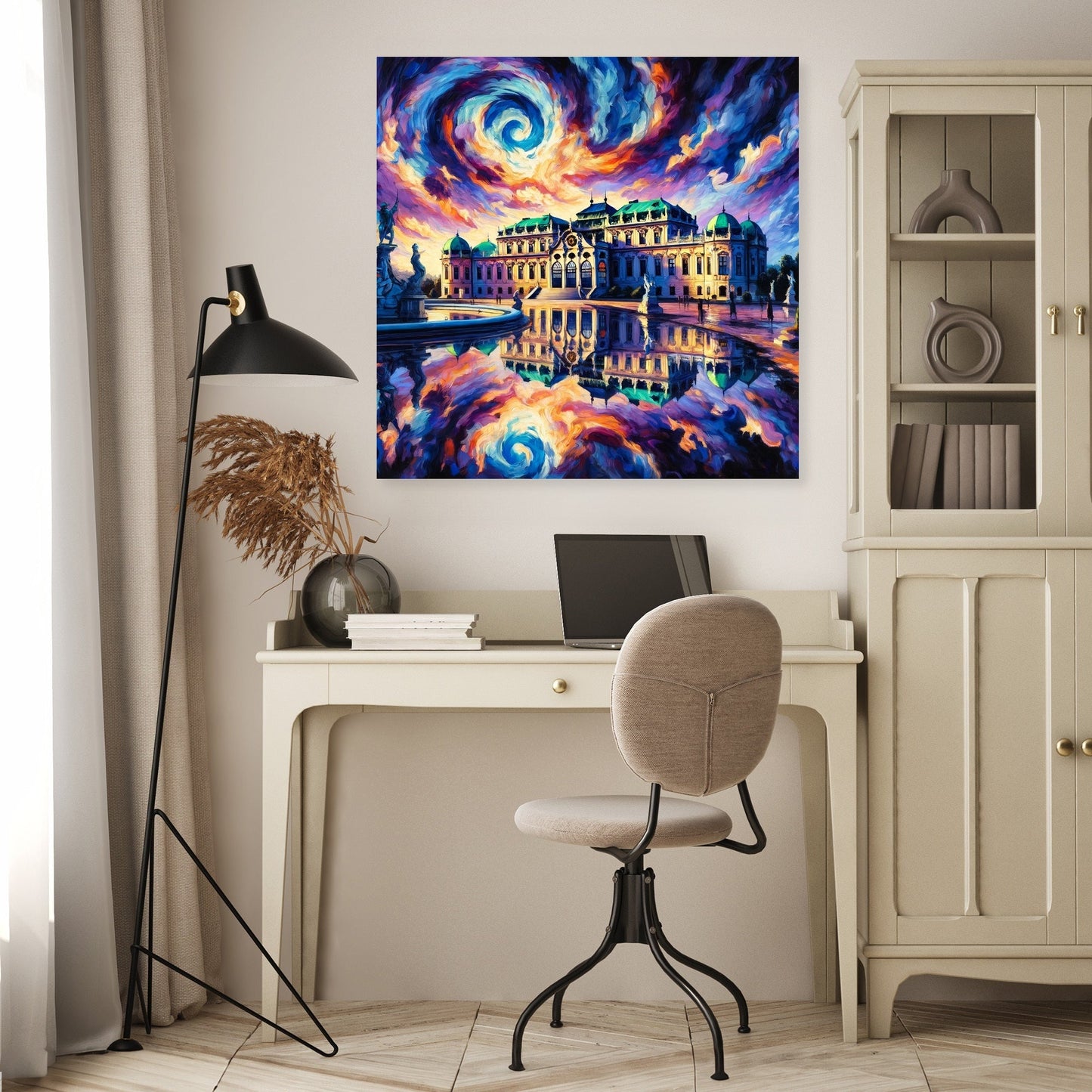 Expressionist Belvedere Canvas