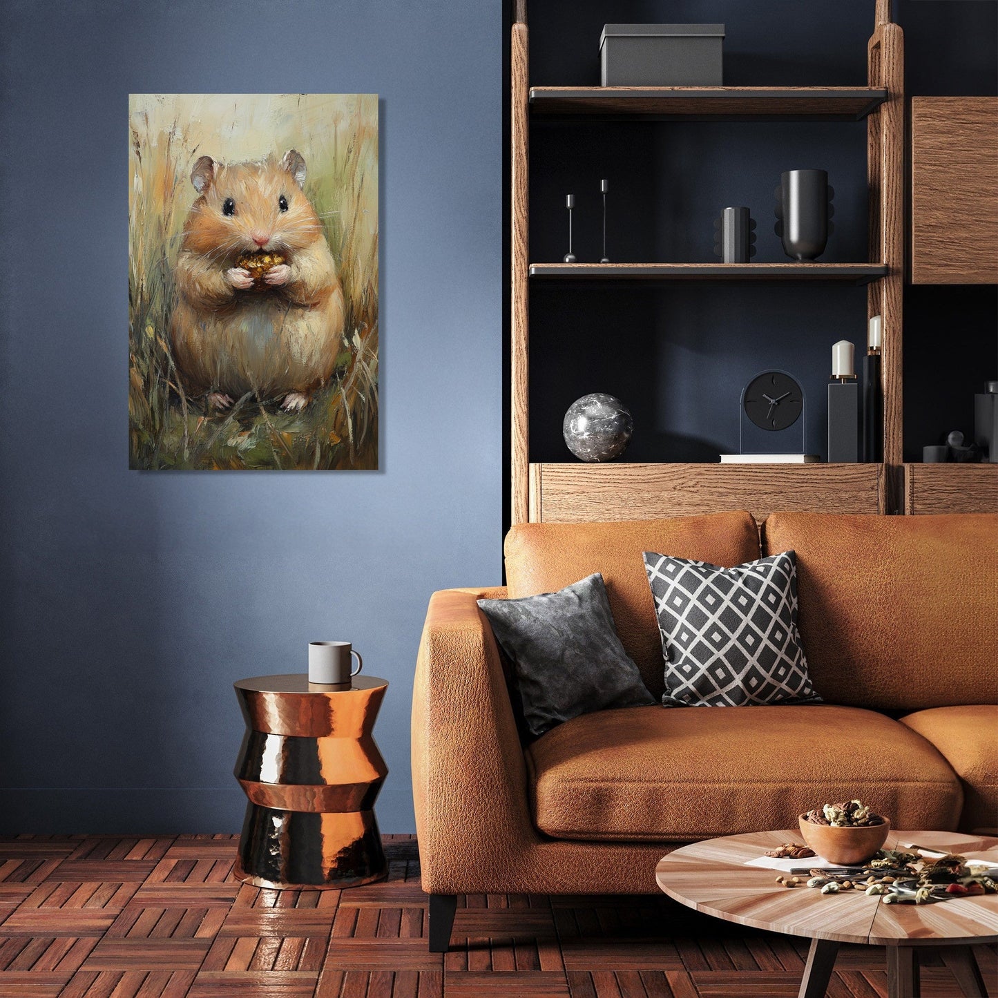 Hamster's Harvest Canvas