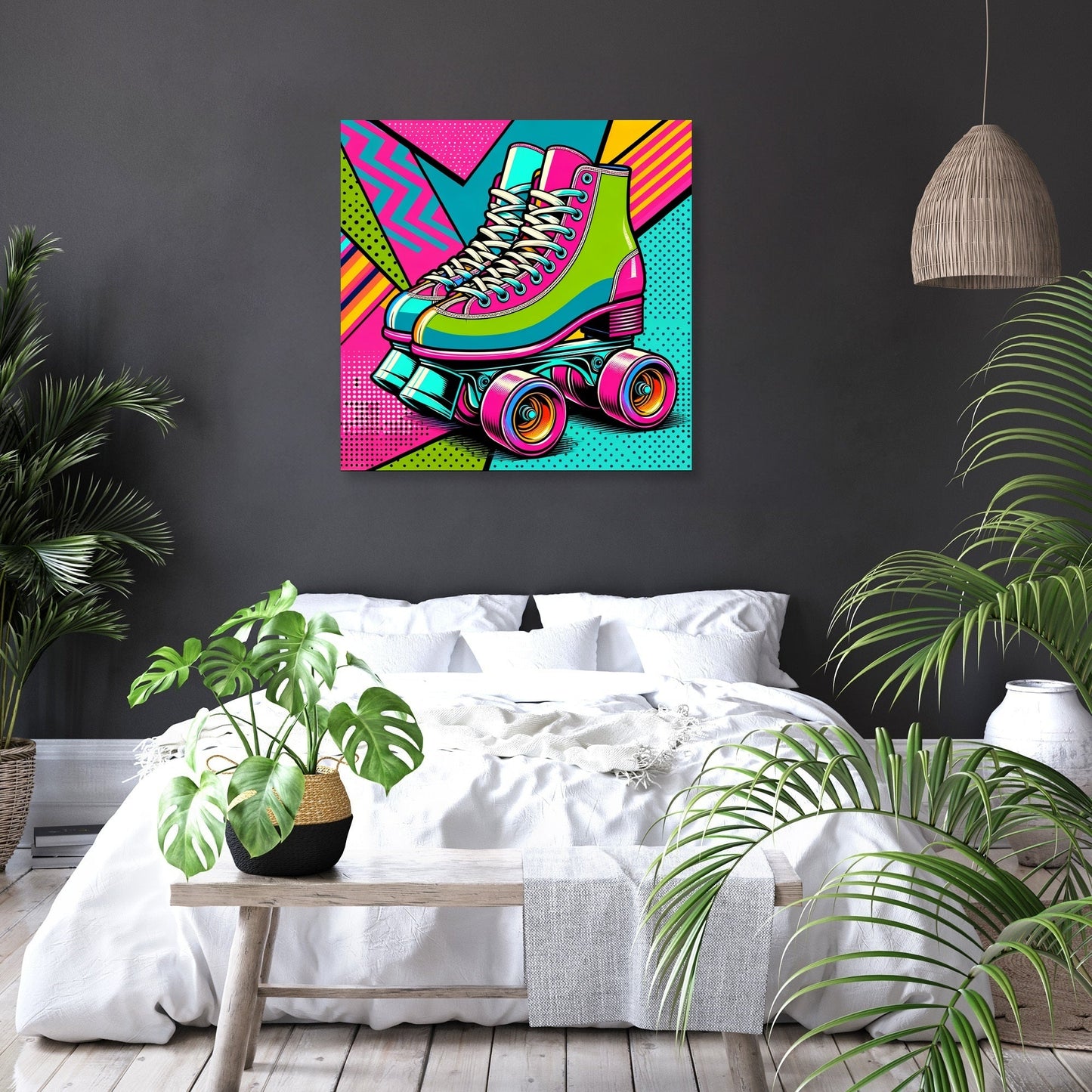 Retro Rollers Canvas