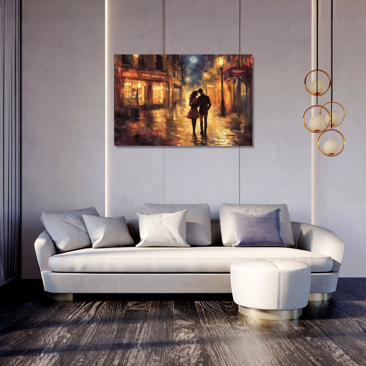 Moonlit Wander Canvas