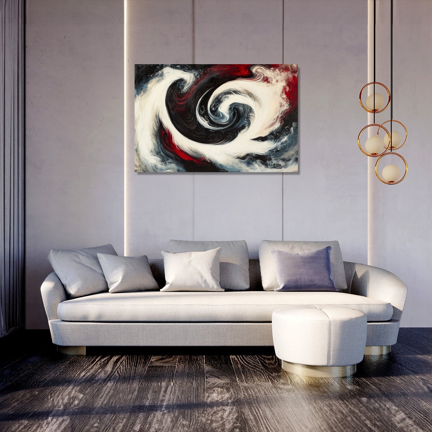 Transience Ephemeral Dance Canvas