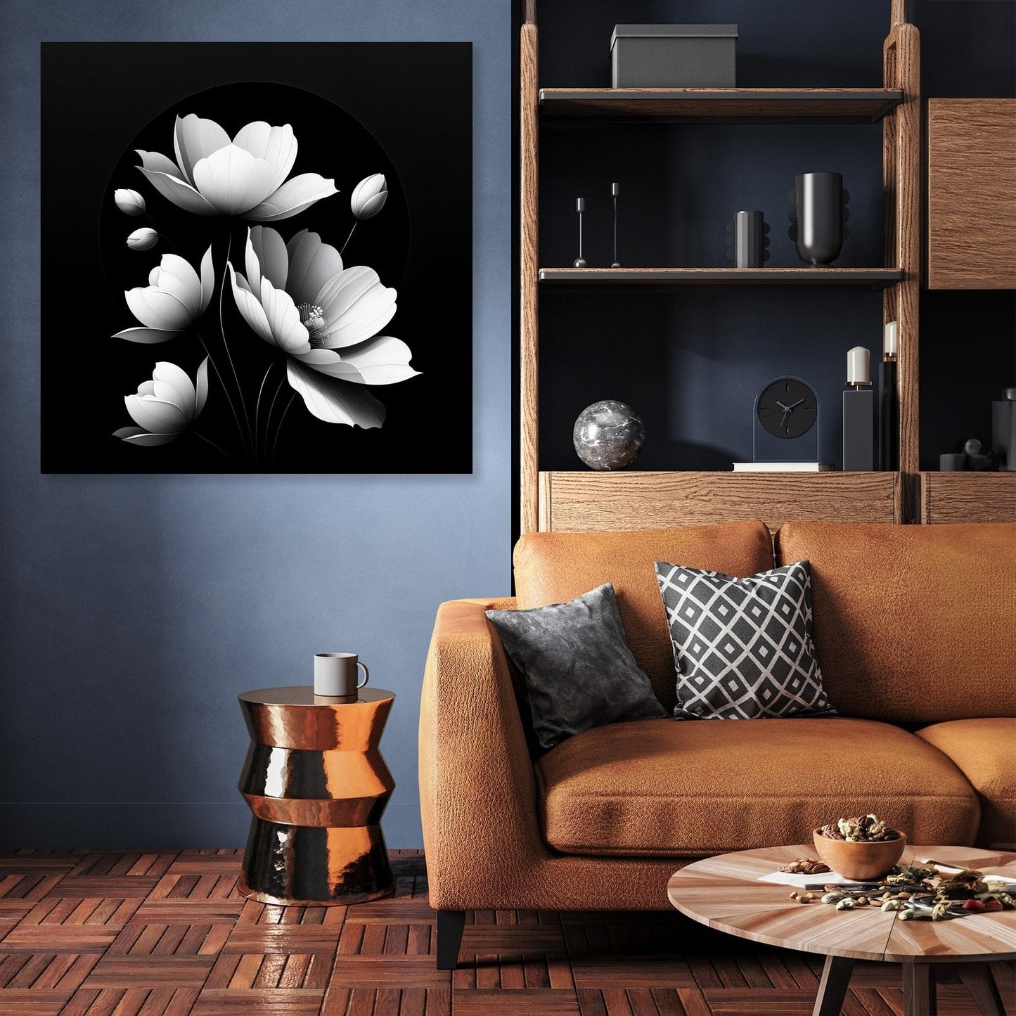 Grandeur Blossoms Canvas