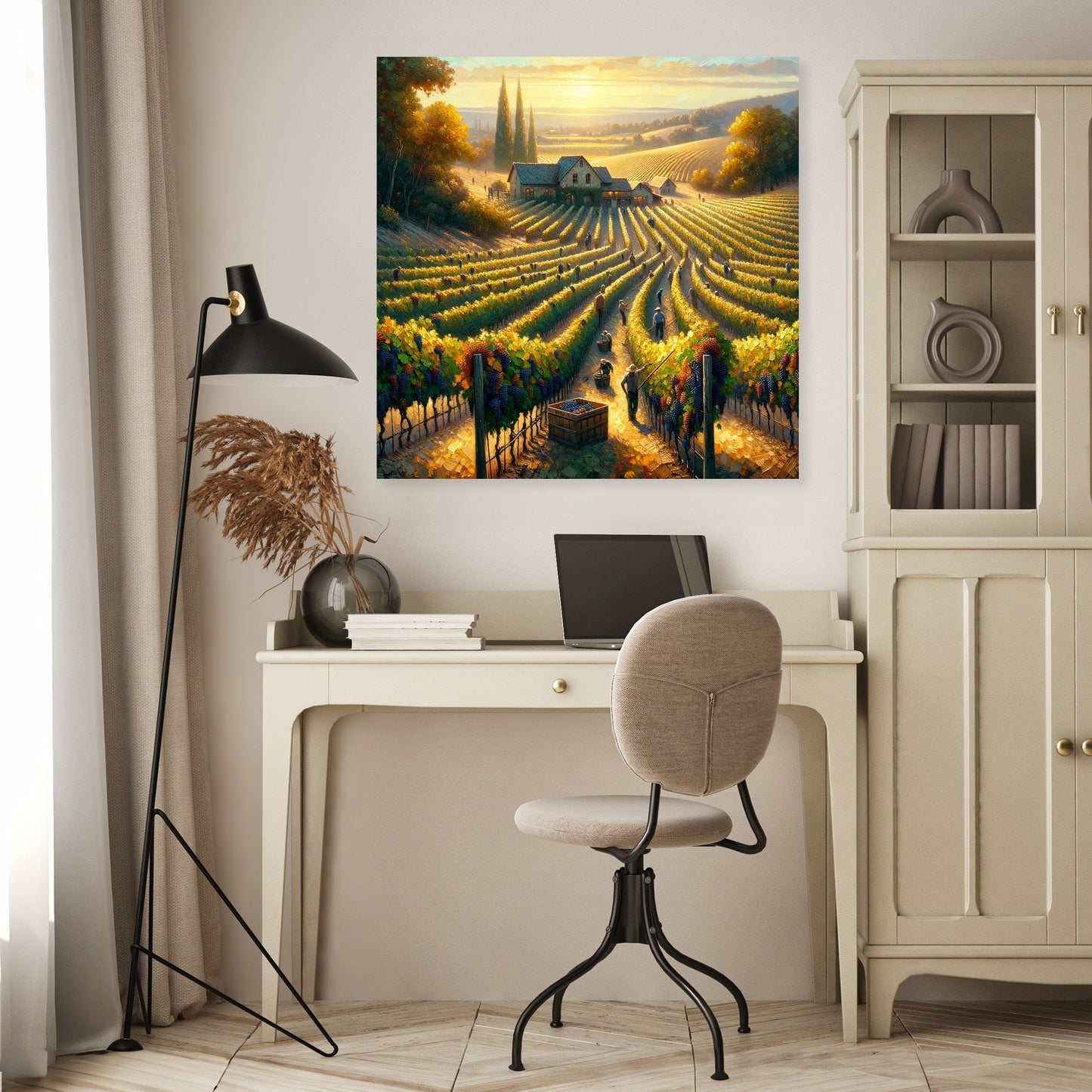 Harvest Vineyard Canvas