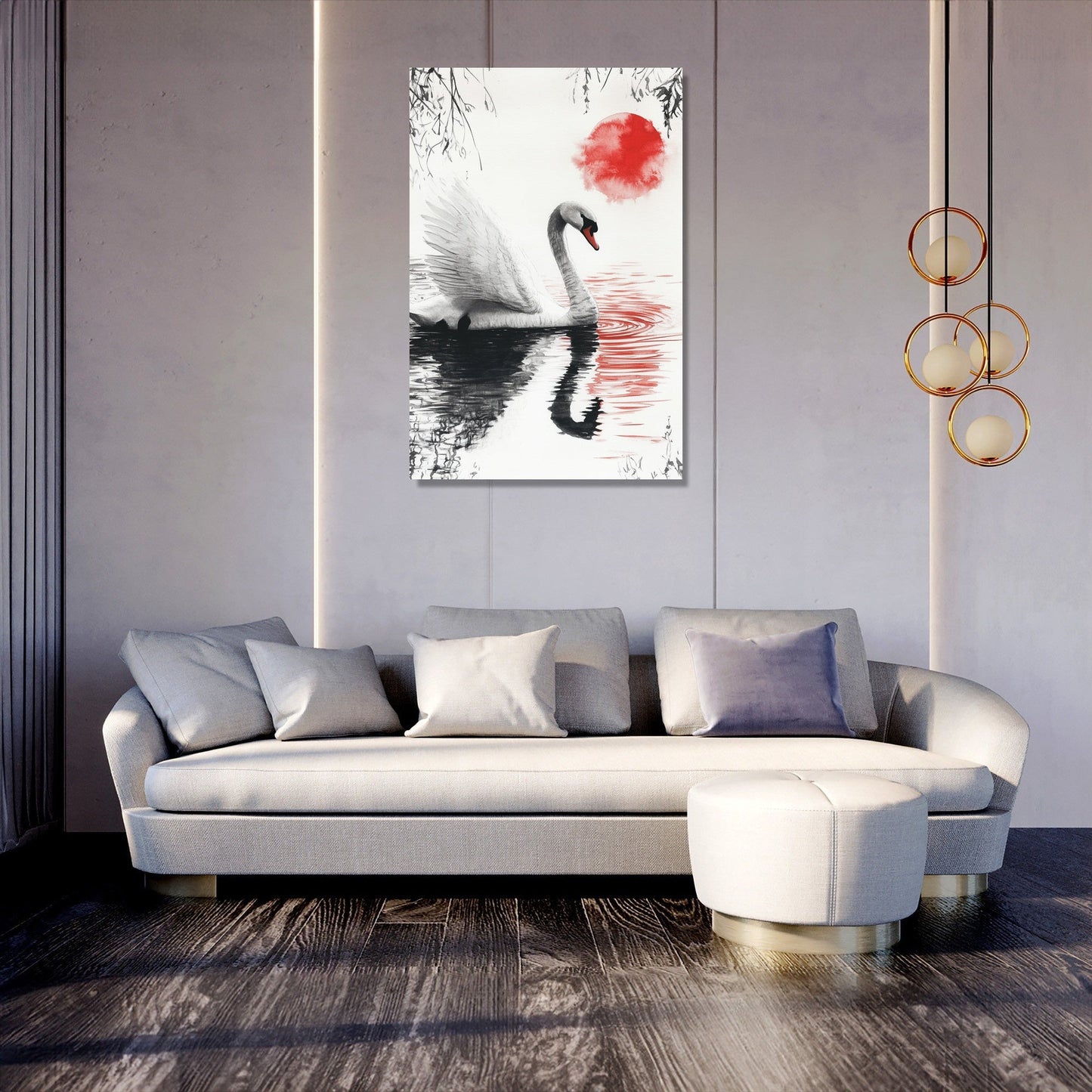 Elegance Reflected Canvas