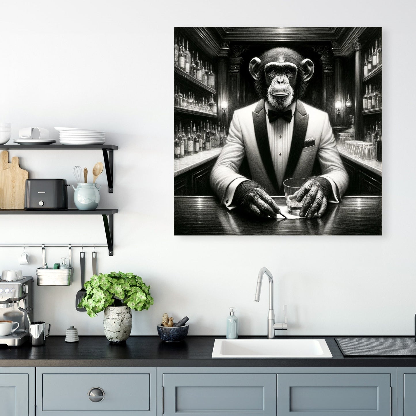 Elegant Evening Canvas