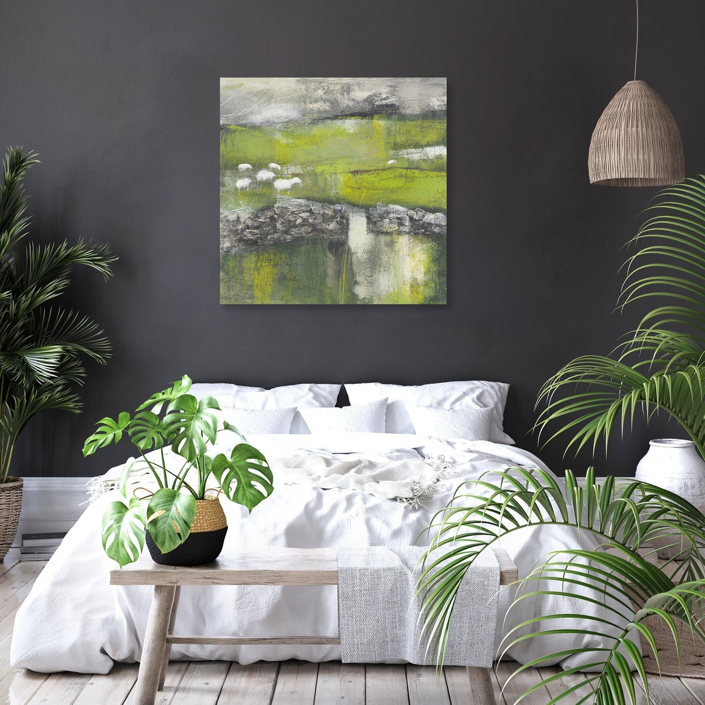Hidden Rose Pastures Canvas