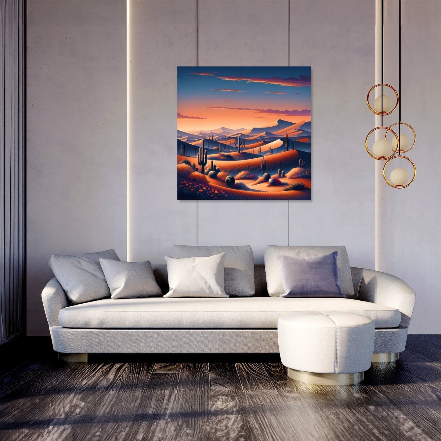 Twilight Dunes Canvas
