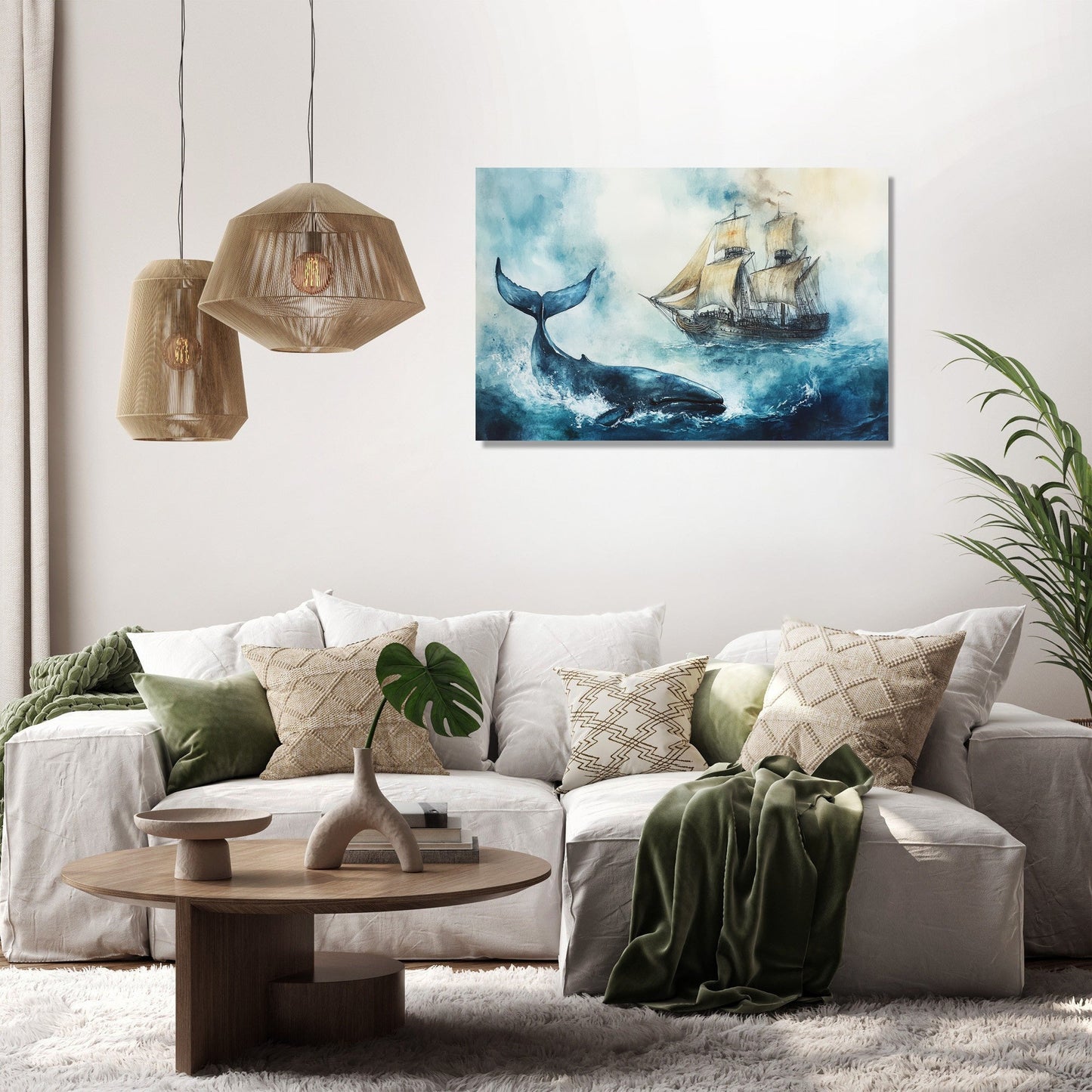 Nautical Encounter Canvas