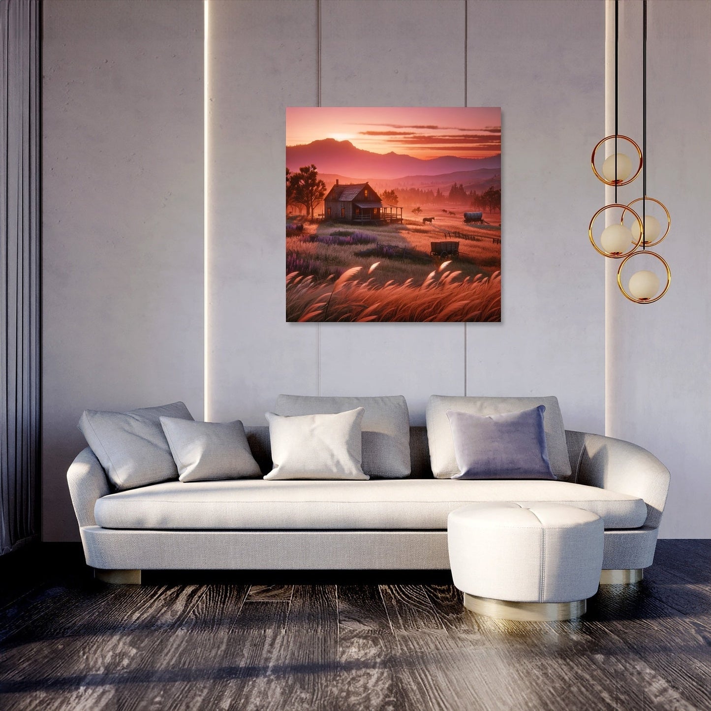 Prairie Solitude Canvas