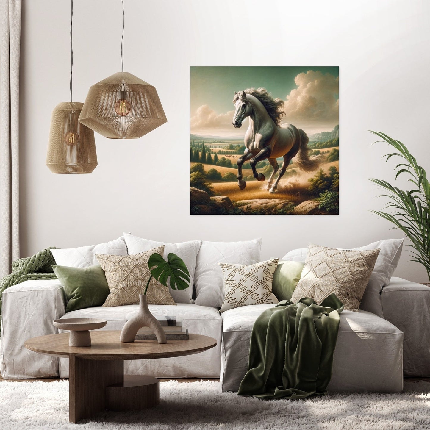 Classical Equestrian Canvas