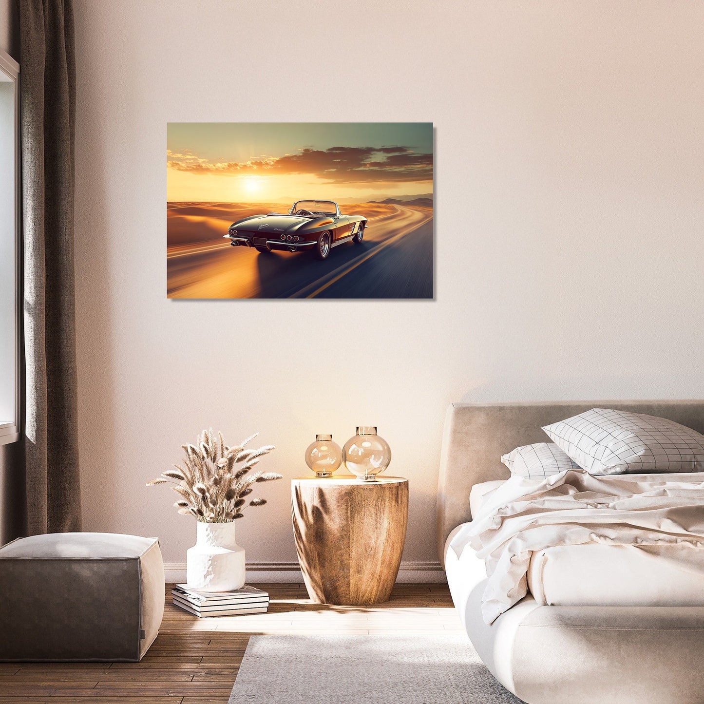Sunset Cruise Desert Canvas