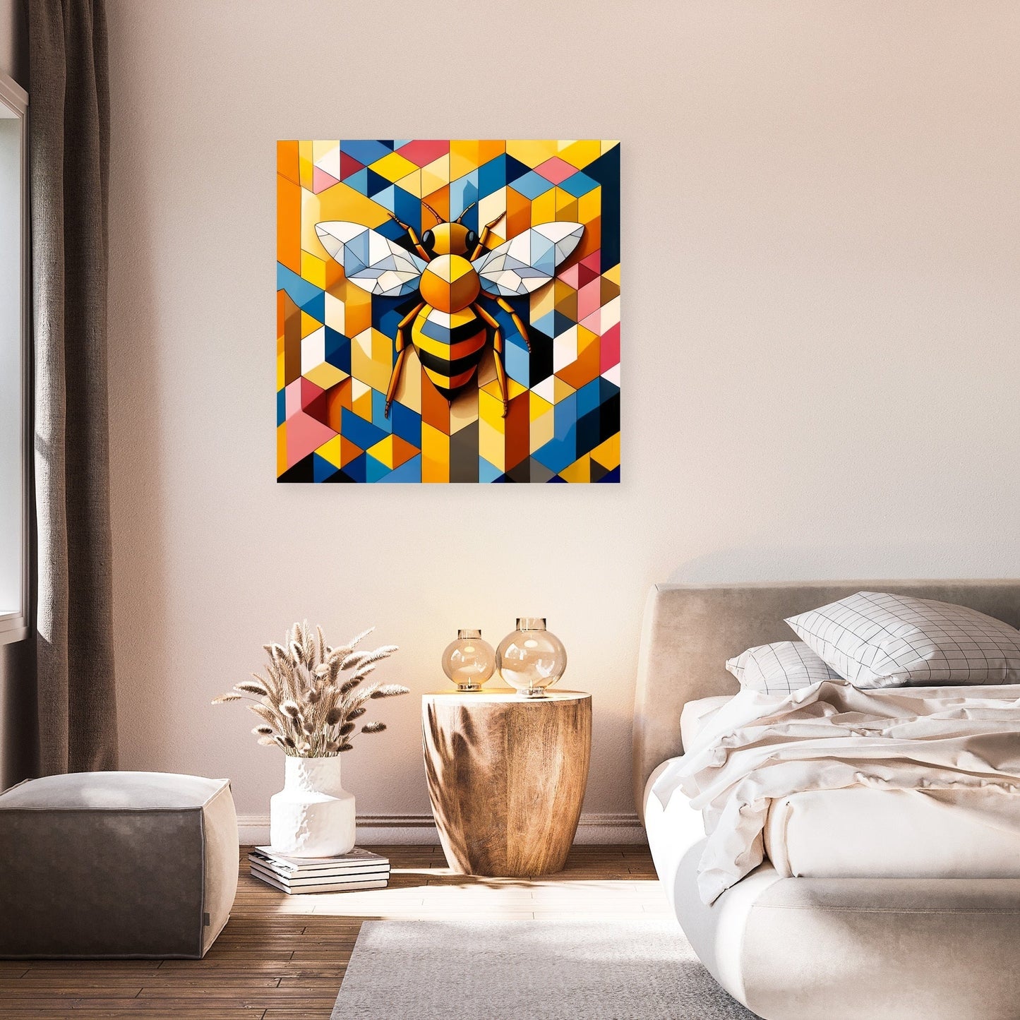 Harmony of the Hive Bee Canvas