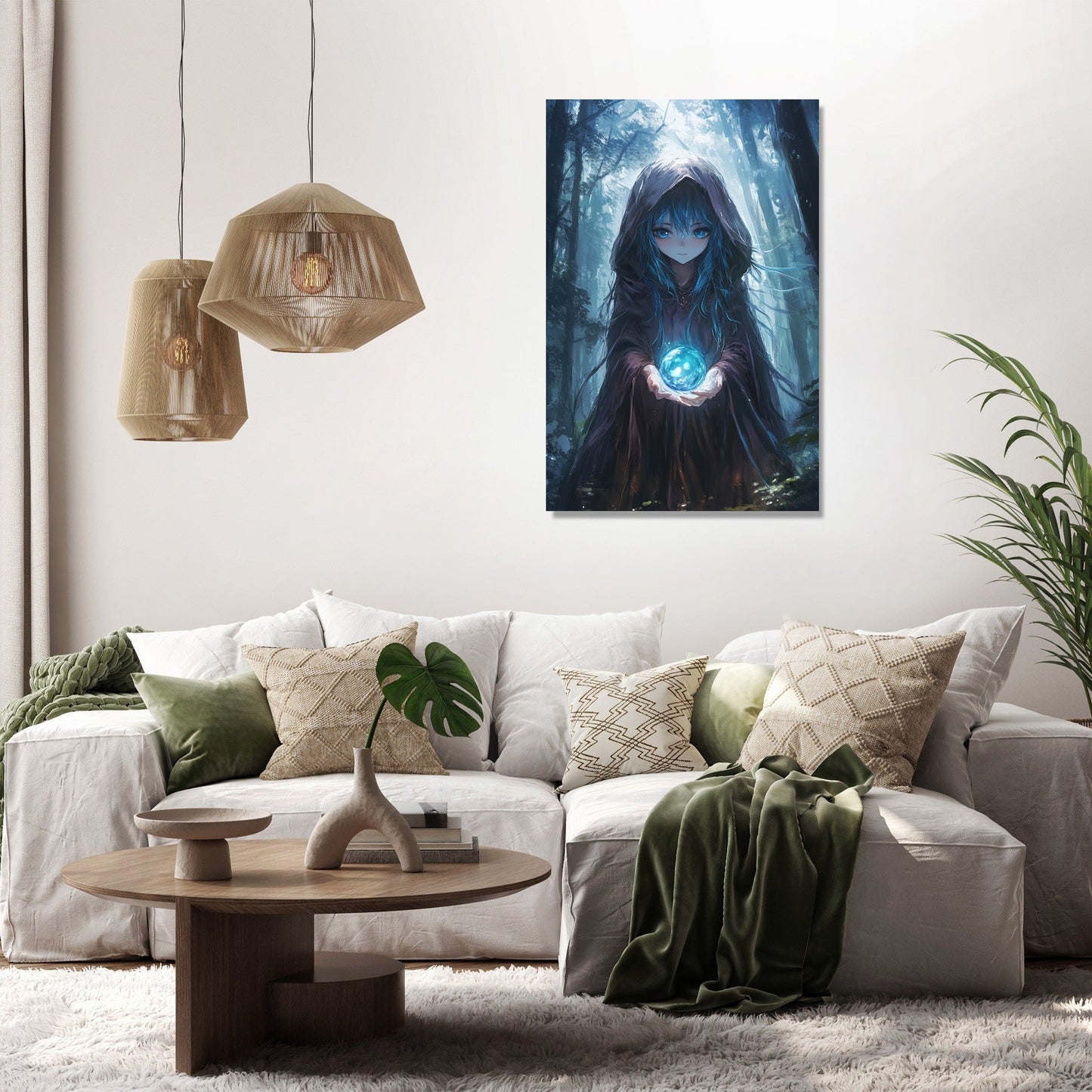 Sorceress of the Enchanted Canvas
