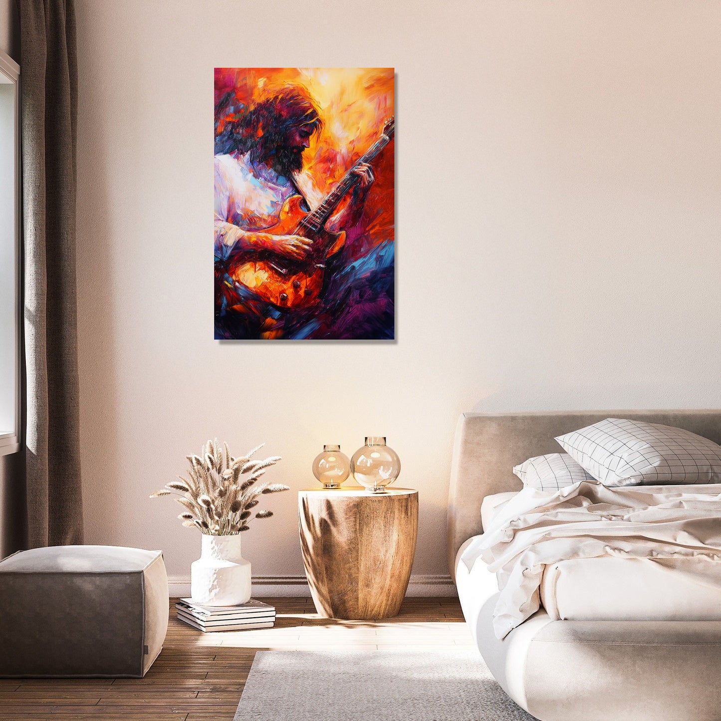 Guitarist's Passion Canvas