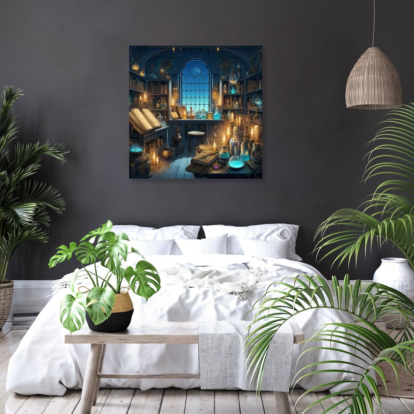 Sorcerer's Study Canvas