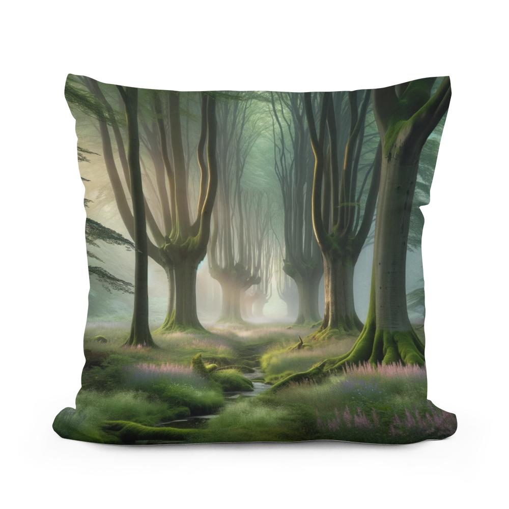 Whispering Nature Cotton Cushion