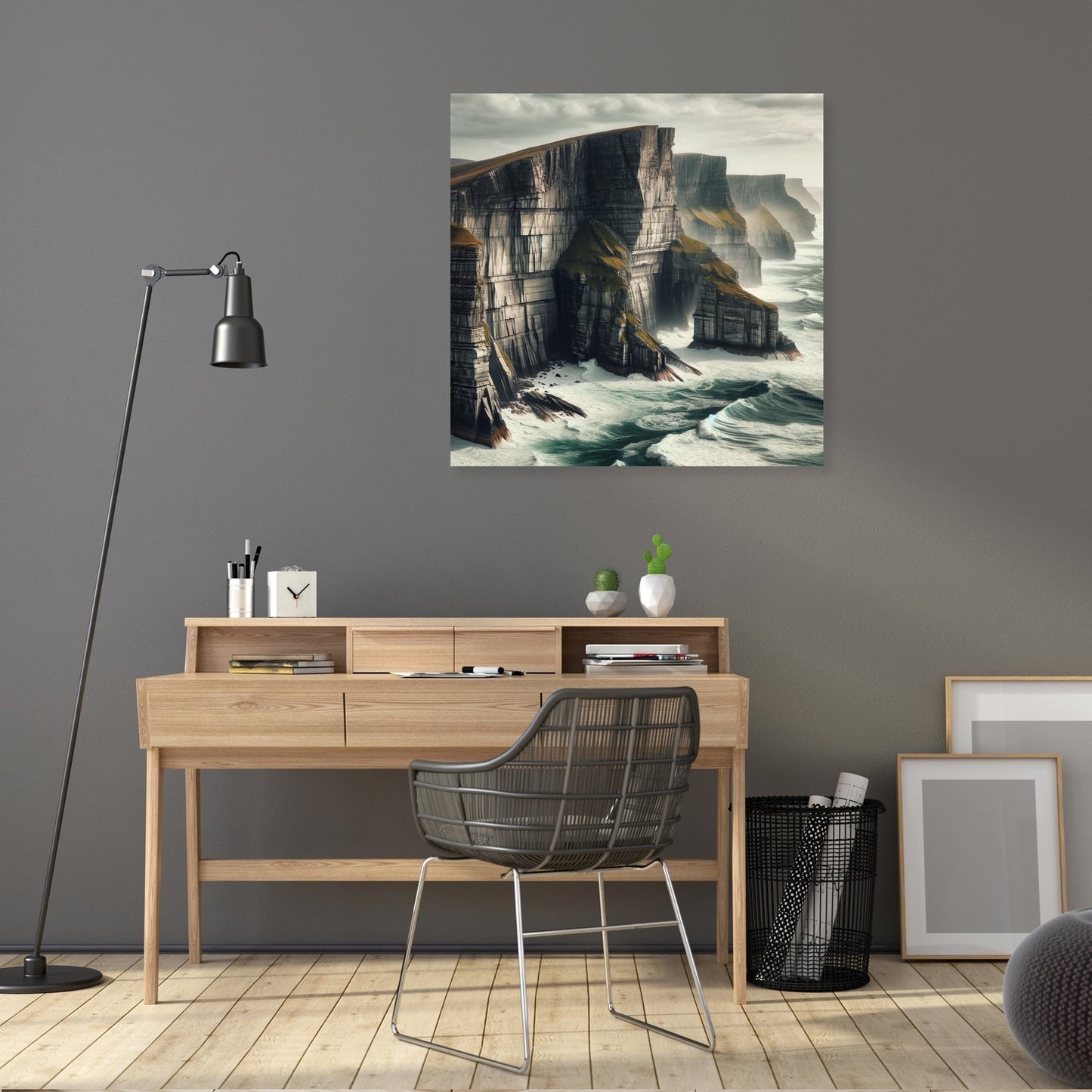 Wild Cliffs Canvas