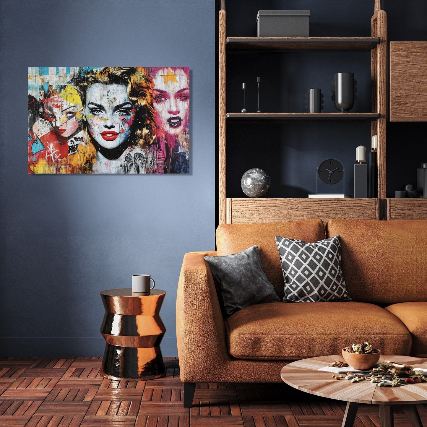 Pop Icon Graffiti Canvas