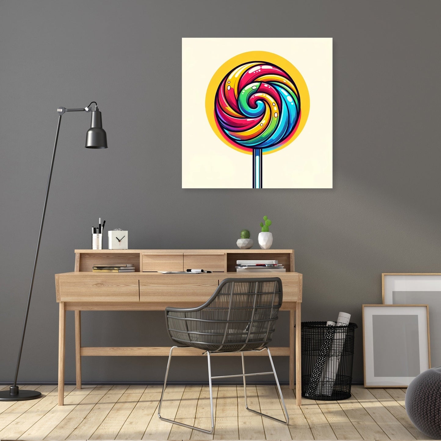 Sweet Swirl Canvas