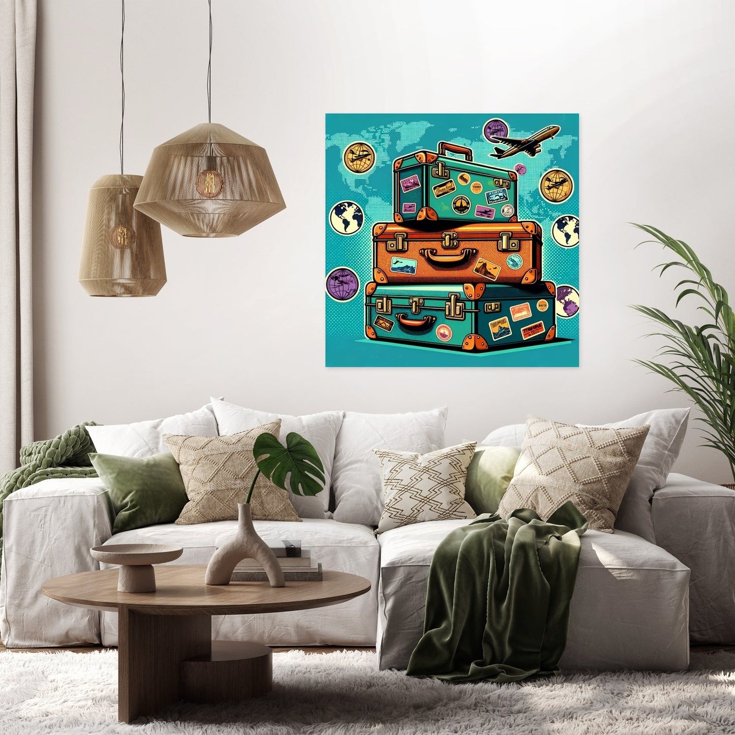 Travel Tales Canvas