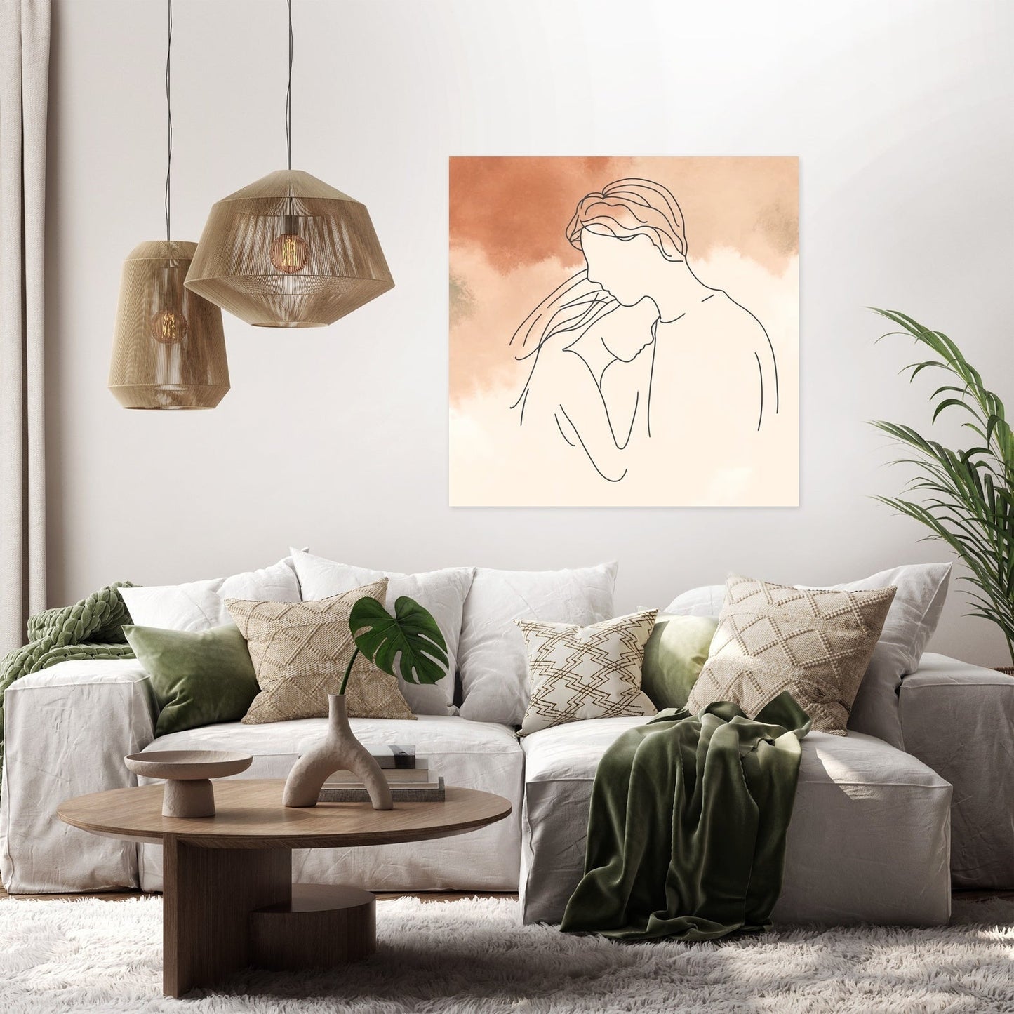Embrace of Love Canvas