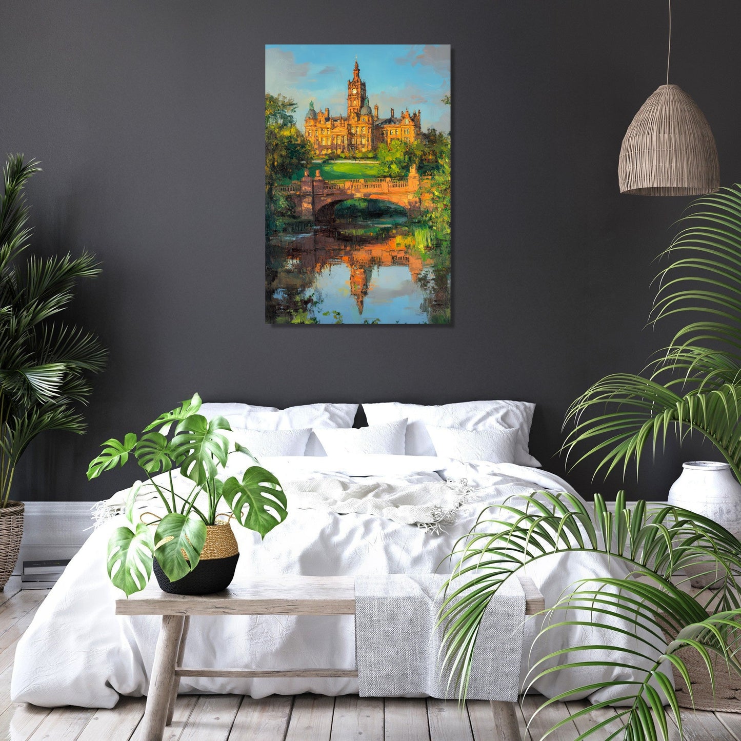 Kelvingrove Golden Hour Canvas