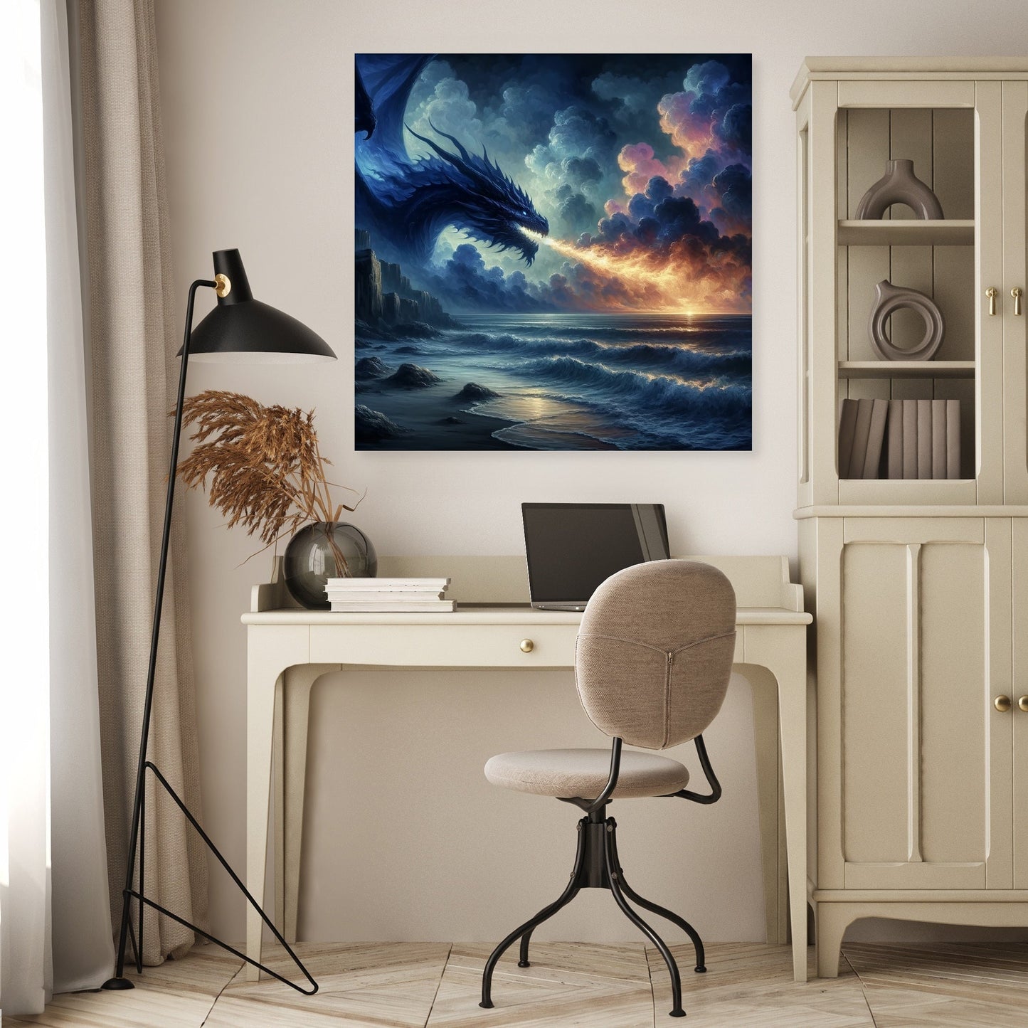 Twilight Flame Canvas