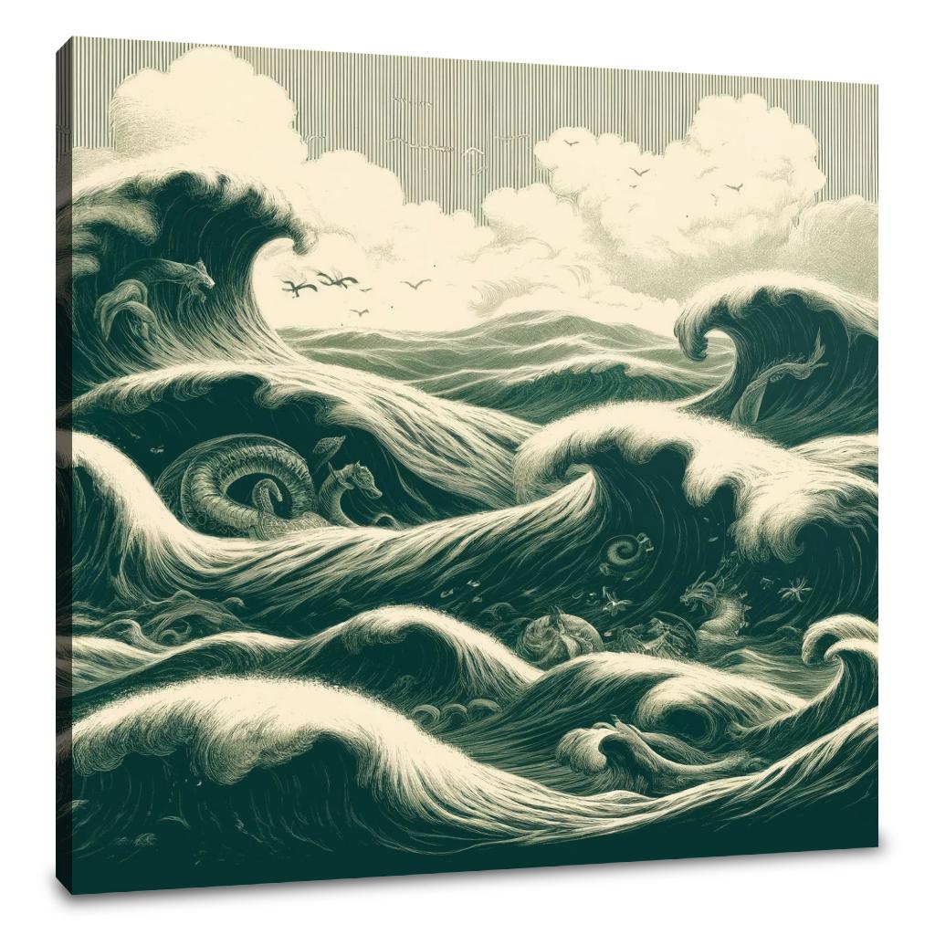 Ancient Waters Canvas