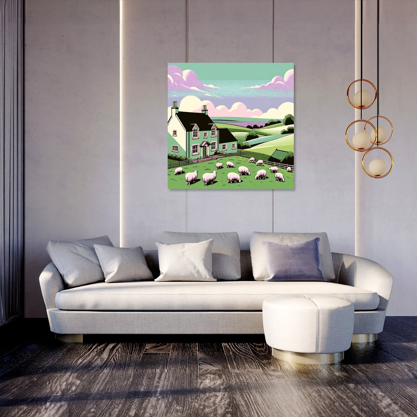Farmhouse Tranquility Canvas