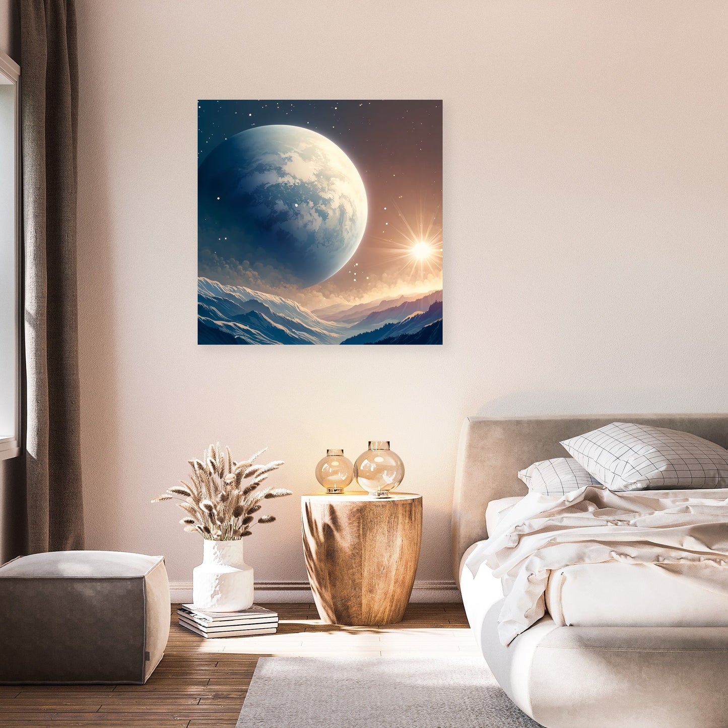 Planetary Serenity Canvas