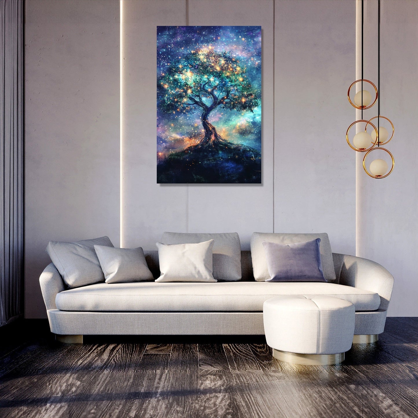Celestial Arboreal Symphony Canvas