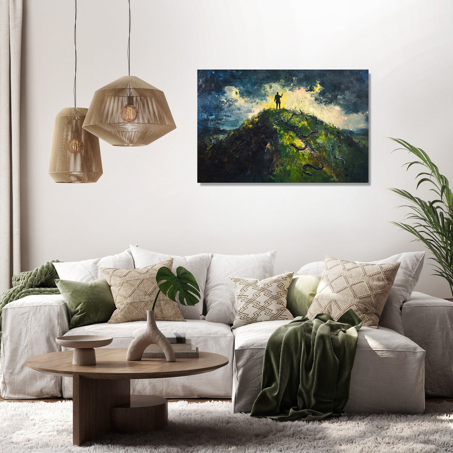 Saint Patrick’s Serpent Canvas