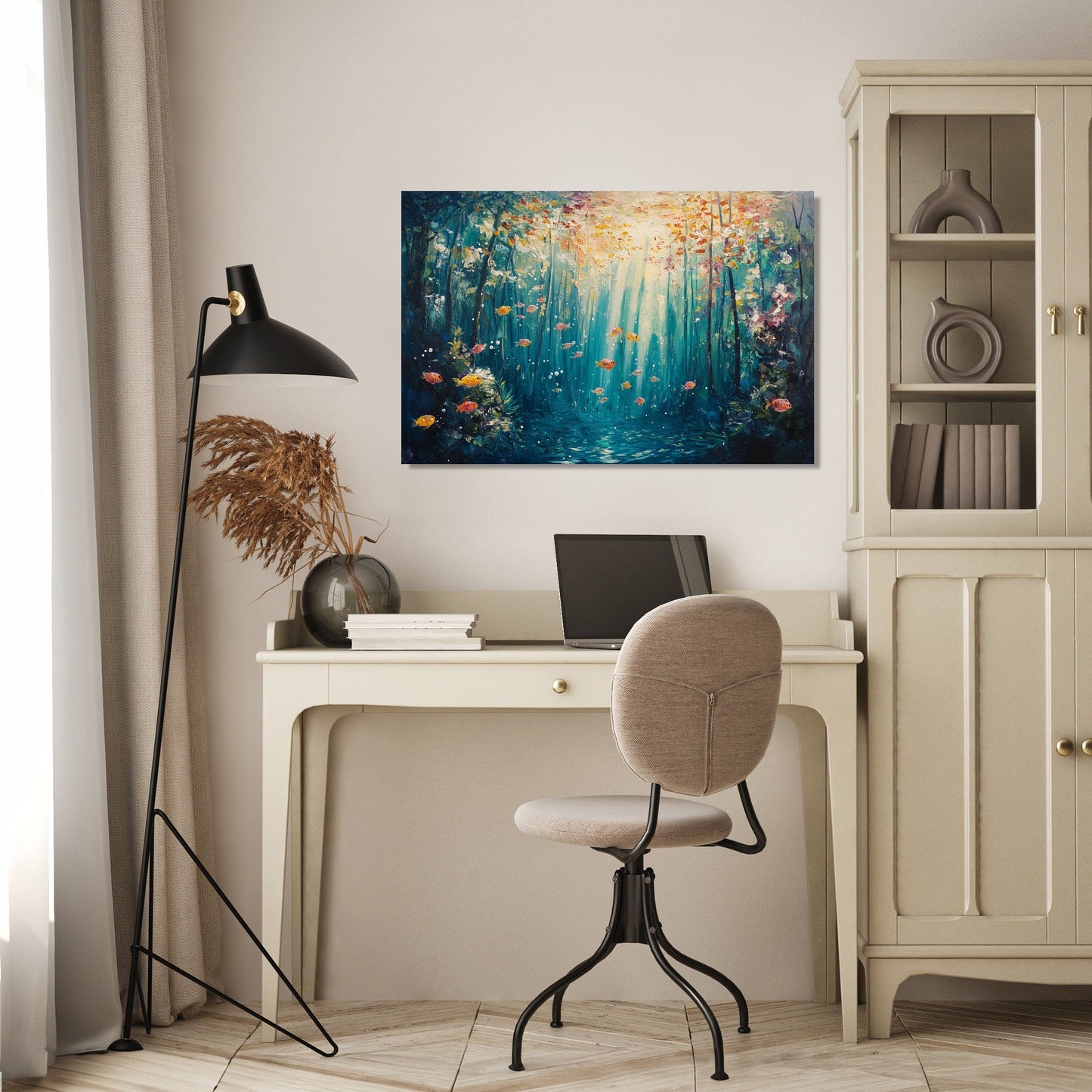 Submerged Woodland Canvas