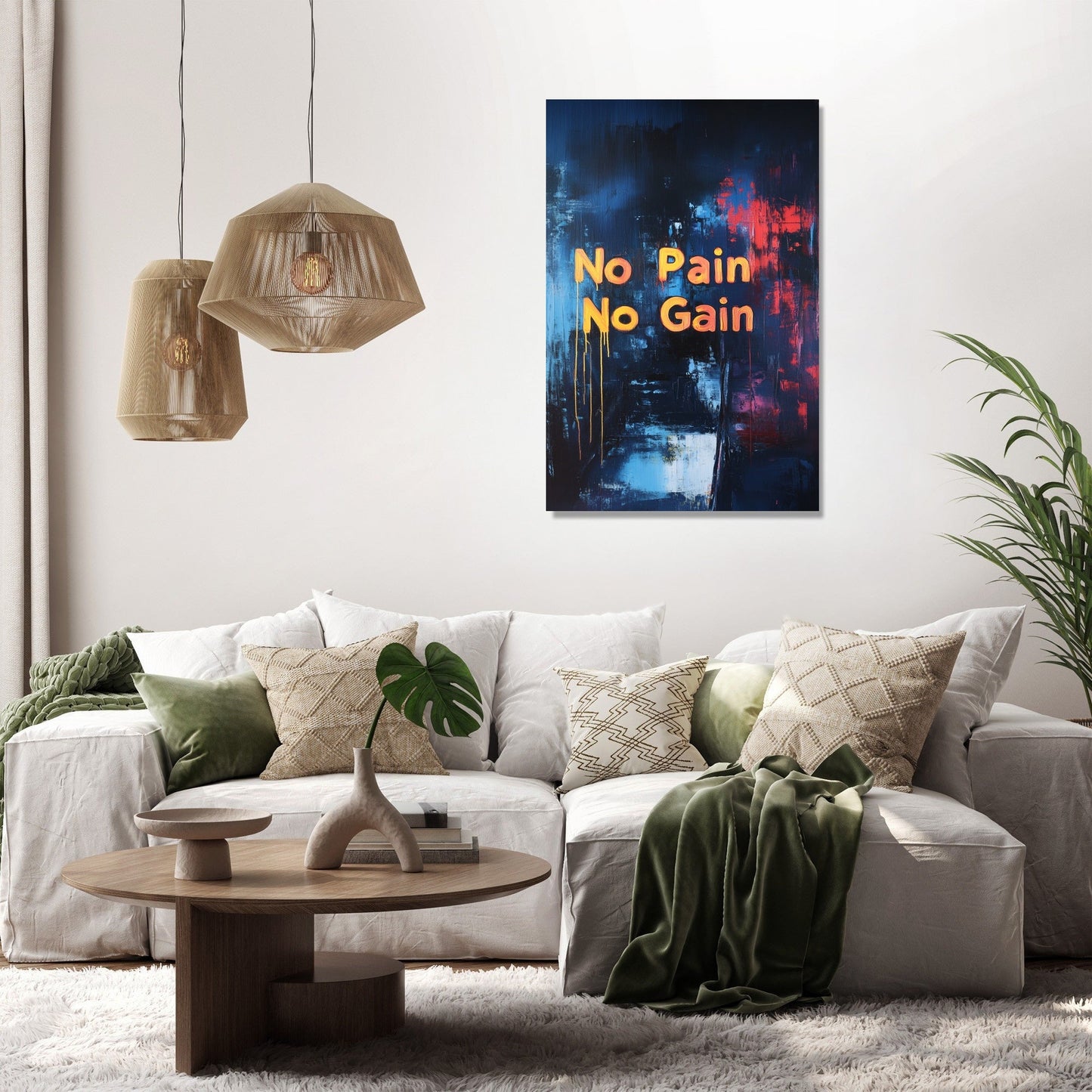 No Pain No Gain Canvas