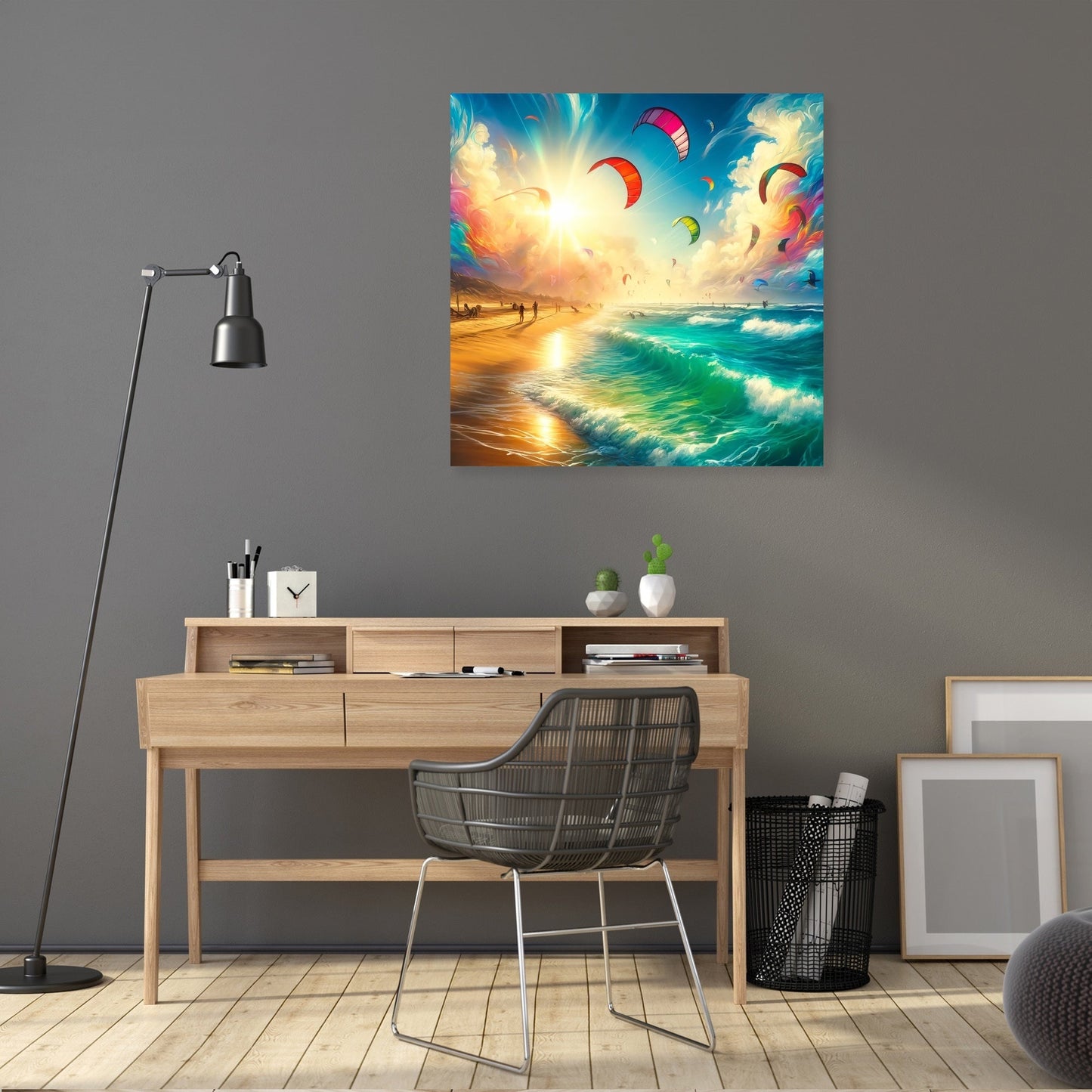 Summer Kitesurfing Bliss Canvas