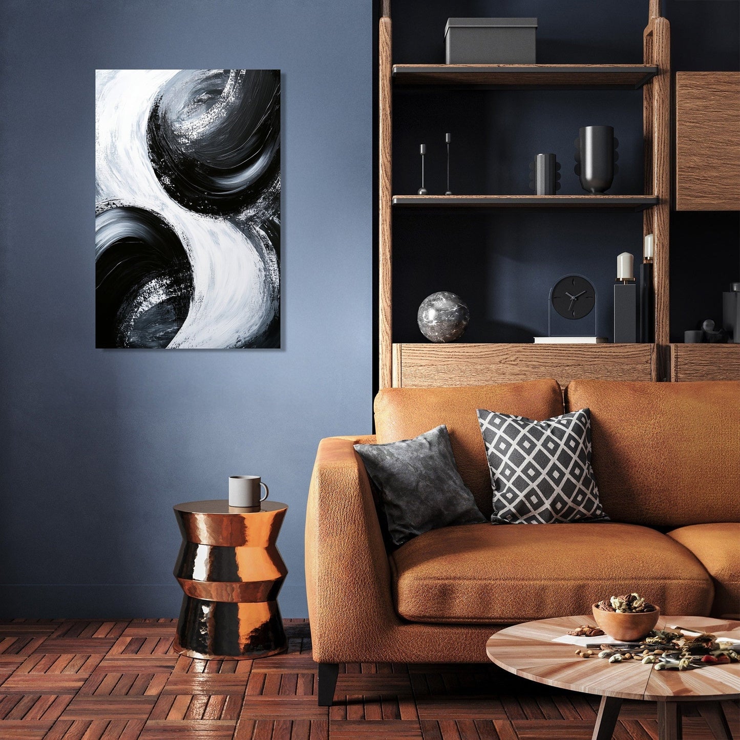 Emotion's Swirl Canvas