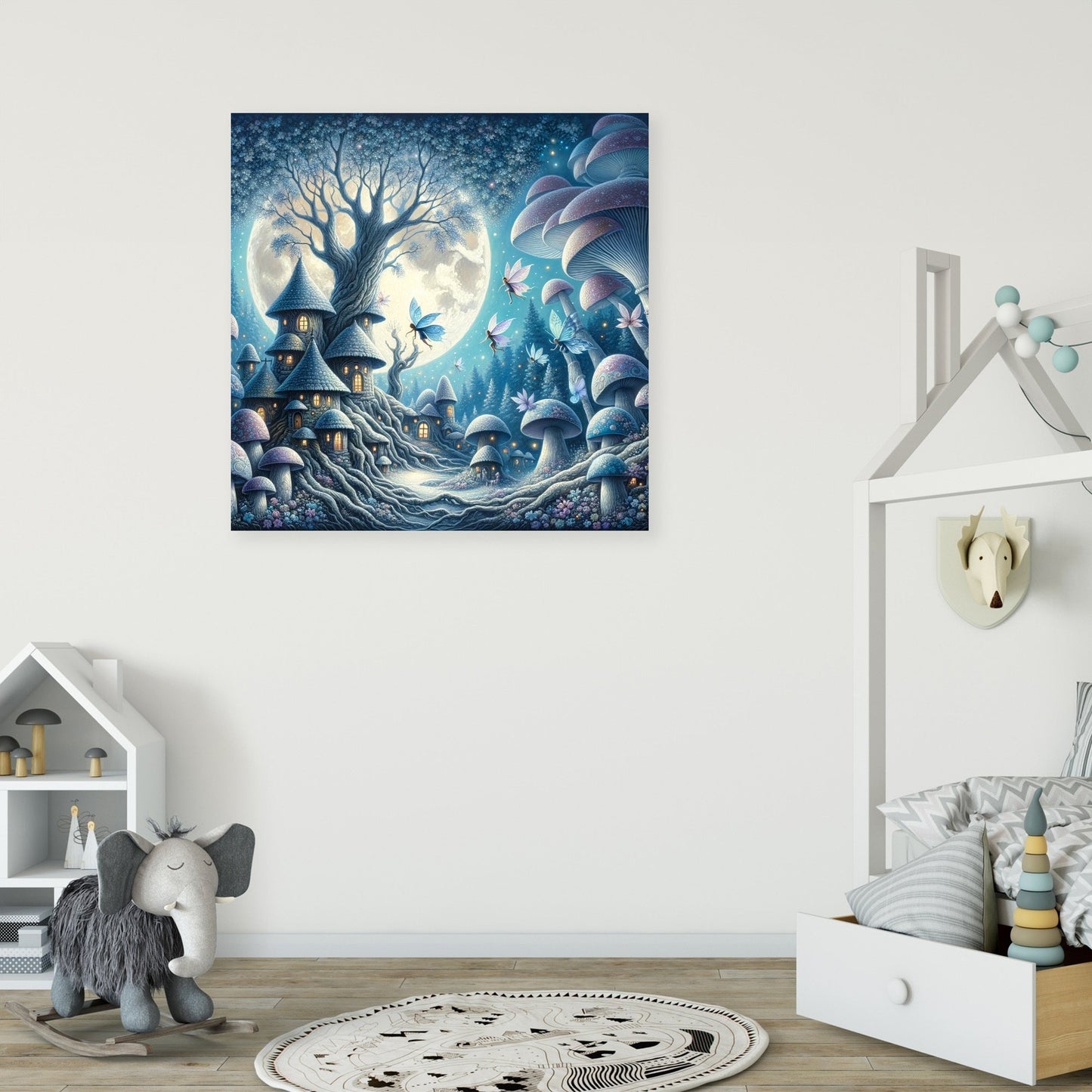 Moonlit Fairies Canvas