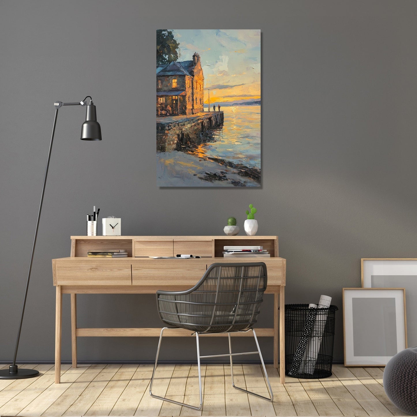 Broughty Ferry Twilight Canvas