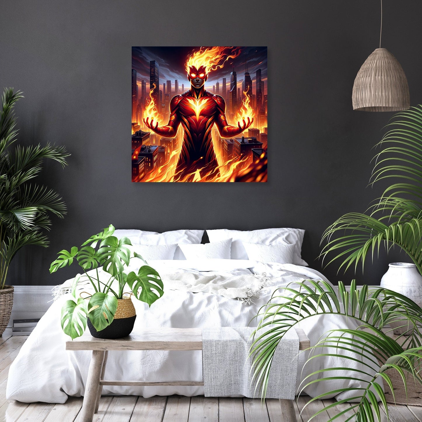Blaze Guardian Canvas
