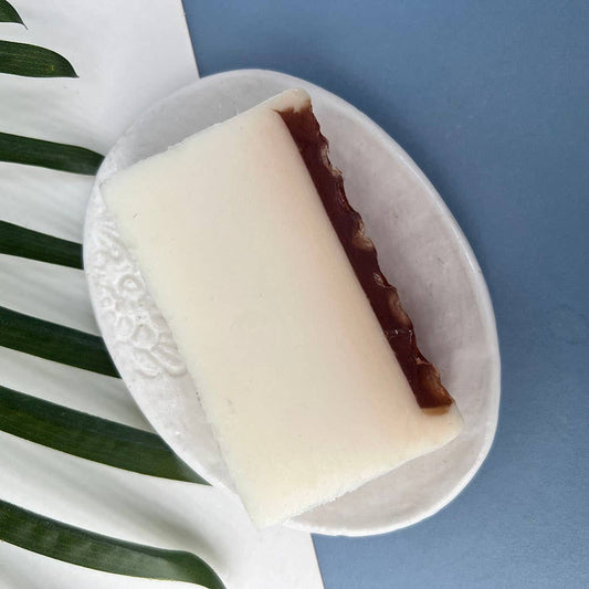 Ceramic Soap Dish With Lace Detail