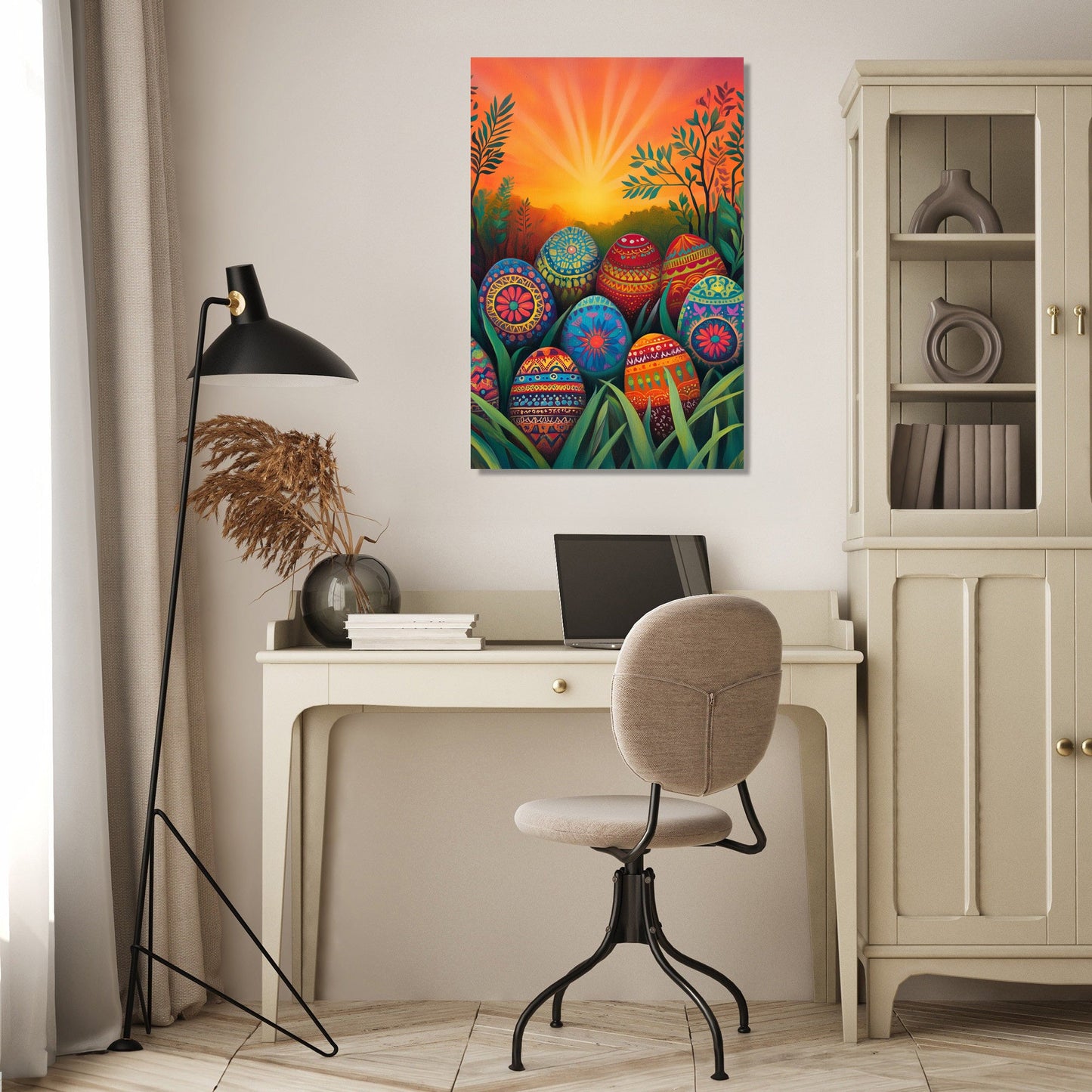 Sunrise Egg Canvas