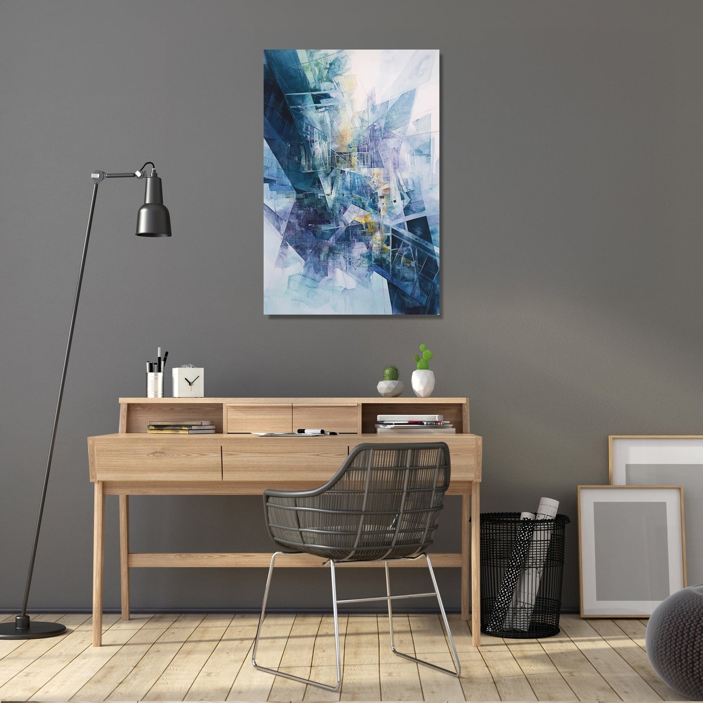 Futuristic Pulse Canvas
