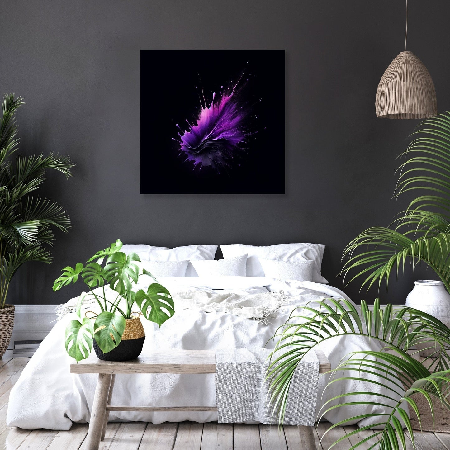 Purple Mystery Canvas