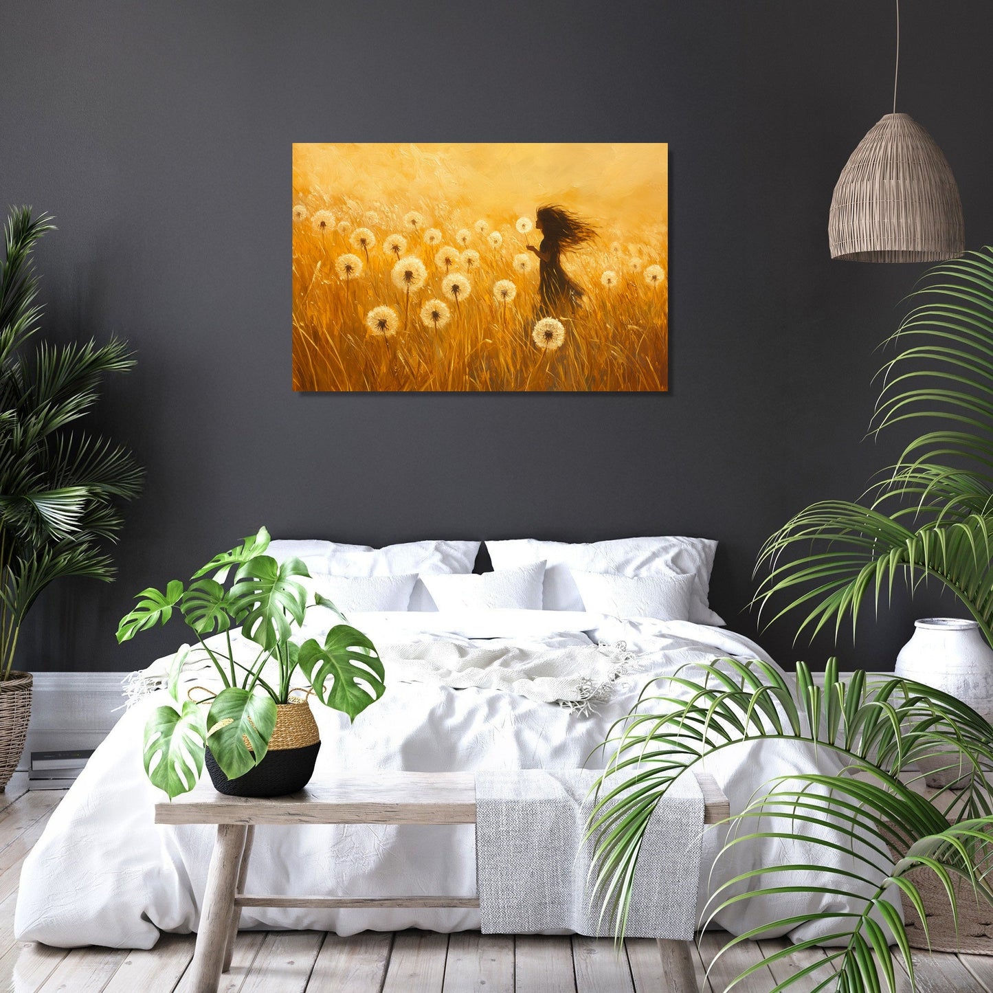 Dandelion Dreams Canvas