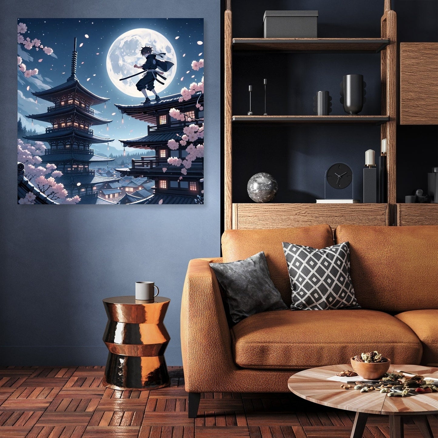 Moonlit Ninja Canvas