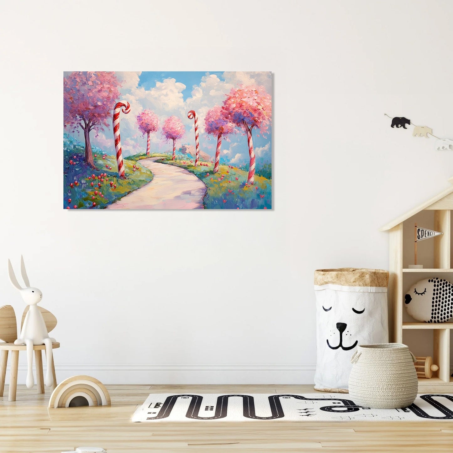 Candy Land Joyful Canvas